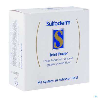 Sulfoderm S Teint Kompakt-puder Natur 10g, A-Nr.: 1843338 - 03
