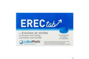 Sie sehen eine Packung Erectab Sexual Stimulant Tabl 20st, Produktbild: 01 Erectab Sexual Stimulant Tabl 20st, A-Nr.: 5848083 - 01