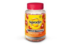 Sie sehen eine Packung Supradyn® ENERGY Gummies, Produktbild: 01 Supradyn® ENERGY Gummies, A-Nr.: 5887166 - 01