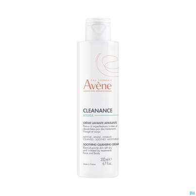 Sie sehen eine Packung Avene Cleanance Hydra/reinigungscreme Neu 200ml, Produktbild: 04 Avene Cleanance Hydra/reinigungscreme Neu 200ml, A-Nr.: 5862048 - 04
