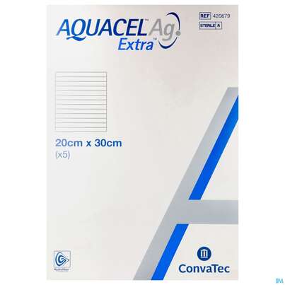 Convatec Aquacel Ag Extra 20x30 Cm, A-Nr.: 4145592 - 01