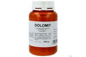 Sie sehen eine Packung Dolomit Nat Mg/ca 500g, Produktbild: 01 Dolomit Nat Mg/ca 500g, A-Nr.: 4901556 - 01