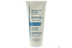 Sie sehen eine Packung Ducray Kelual Ds Reinigungsgel Neu 200ml, Produktbild: 01 Ducray Kelual Ds Reinigungsgel Neu 200ml, A-Nr.: 5862261 - 01