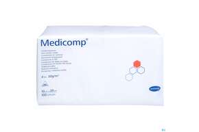 Kompressen Medicomp Vliesstoff 4fach Unsteril 10x 20cm 100st, A-Nr.: 1652058 - 01