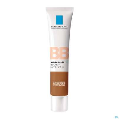 Sie sehen eine Packung La Roche Posay Hydraphase Feuchtigkeitscreme Bb Dunkel 40ml, Produktbild: 01 La Roche Posay Hydraphase Feuchtigkeitscreme Bb Dunkel 40ml, A-Nr.: 5716045 - 01