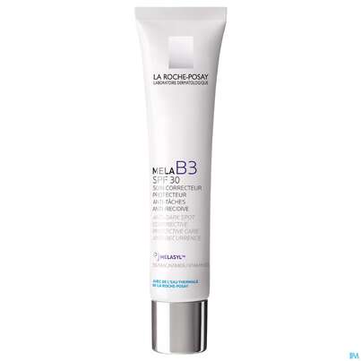 Sie sehen eine Packung La Roche Posay Mela B3 Pflege Lsf30 40ml, Produktbild: 01 La Roche Posay Mela B3 Pflege Lsf30 40ml, A-Nr.: 5838446 - 01