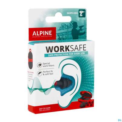 Ohrenschutz Alpine Hearing Protection Worksafe 2st, A-Nr.: 3796264 - 02