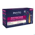 Sie sehen eine Packung Phyto Cyane Frauen 12x 5ml Reactional 60ml, Produktbild: 03 Phyto Cyane Frauen 12x 5ml Reactional 60ml, A-Nr.: 5222389 - 03