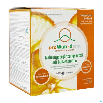 Sie sehen eine Packung Prowun +darm Functional Nutrition Pulver 10x35g Beutel 350g, Produktbild: 02 Prowun +darm Functional Nutrition Pulver 10x35g Beutel 350g, A-Nr.: 3895523 - 02