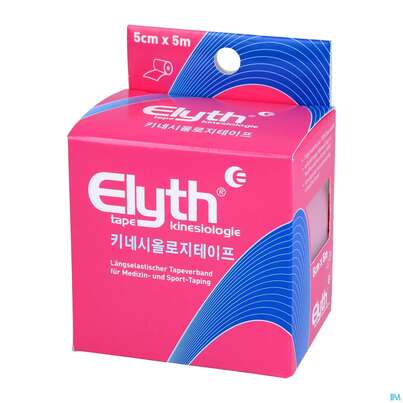 Tape Elyth Kinesiotape-verband 5cmx 5m Rot 1st, A-Nr.: 3267264 - 02