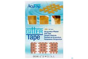 Tape Gittertape Triggertape Acutop Beige Type A 2,1x2,7cm 180st, A-Nr.: 4608307 - 01