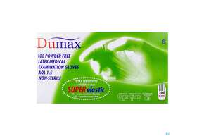 Untersuchungshandschuhe -dumax Latex Puderfrei M 100st, A-Nr.: 2995458 - 01