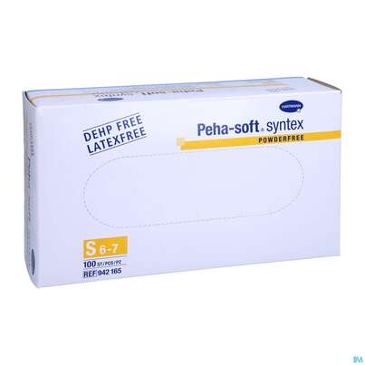 Untersuchungshandschuhe Peha/soft/puderfrei Syntex Unsteril Klein S 94216 100st, A-Nr.: 3700838 - 05