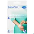 Sie sehen eine Packung Wundpflaster Dermaplast/medical Selbstklebend Steril Wasserdicht 7,2x 5cm 5st, Produktbild: 01 Wundpflaster Dermaplast/medical Selbstklebend Steril Wasserdicht 7,2x 5cm 5st, A-Nr.: 4489564 - 01