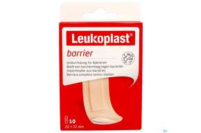 Wundpflaster Leukoplast/barrier Wasserabweisend 22x72mm 10st, A-Nr.: 4368671 - 01