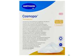 Wundverband Cosmopor Transparent 9x10cm 5st, A-Nr.: 5790001 - 01