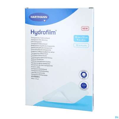 Wundverband Hydrofilm 10x 15cm 10st, A-Nr.: 1657765 - 04