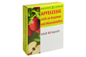 Sie sehen eine Packung Doskar Apfelessig Kapseln, Produktbild: 01 Doskar Apfelessig Kapseln, A-Nr.: 2099215 - 01