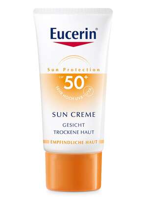 Eucerin SUN CREME LSF 50+ für normale bis trockene Haut, A-Nr.: 3270042 - 01