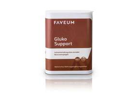 Sie sehen eine Packung Faveum Gluko Support, Produktbild: 01 Faveum Gluko Support, A-Nr.: 5372597 - 01