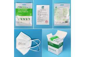Sie sehen eine Packung FFP2 SCHUTZMSK Leephick, Produktbild: 01 FFP2 SCHUTZMSK Leephick, A-Nr.: 5440376 - 01
