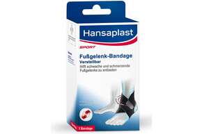 Sie sehen eine Packung Fußgelenk-Bandage Hansaplast, Produktbild: 01 Fußgelenk-Bandage Hansaplast, A-Nr.: 2347096 - 01