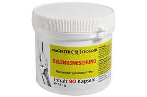 Sie sehen eine Packung Doskar Gelenksmischung 90 Kapseln, Produktbild: 01 Doskar Gelenksmischung 90 Kapseln, A-Nr.: 3702429 - 01