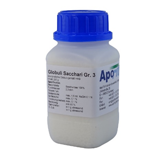 Sie sehen eine Packung Globuli Sacchari Gr. 3 HAB, Produktbild: 02 Globuli Sacchari Gr. 3 HAB, A-Nr.: 4270802 - 02