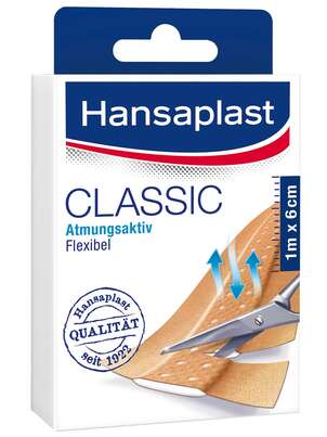 Hansaplast CLASSIC 1m x 6cm, A-Nr.: 2404687 - 01