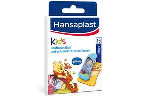 Sie sehen eine Packung Hansaplast Kinder Pflaster Strips, Produktbild: 01 Hansaplast Kinder Pflaster Strips, A-Nr.: 2997061 - 01