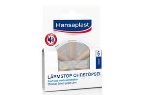 Sie sehen eine Packung Hansaplast Lärmstop, Produktbild: 01 Hansaplast Lärmstop, A-Nr.: 3144521 - 01