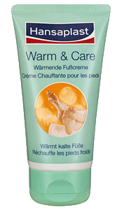 Hansaplast Warm &amp; Care Fußcreme 75ml, A-Nr.: 3381445 - 01