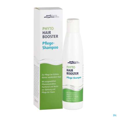 Sie sehen eine Packung Shampoon Phyto/hair Booster 200ml, Produktbild: 05 Shampoon Phyto/hair Booster 200ml, A-Nr.: 4784932 - 05