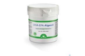 Sie sehen eine Packung Dha Epa Algenoel Kapseln Dr.jacobs 60st, Produktbild: 01 Dha Epa Algenoel Kapseln Dr.jacobs 60st, A-Nr.: 4296078 - 01