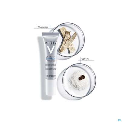 Sie sehen eine Packung Vichy Liftactiv Augenpflege 15ml, Produktbild: 11 Vichy Liftactiv Augenpflege 15ml, A-Nr.: 3894340 - 11