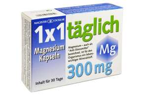 Sie sehen eine Packung Doskar Magnesium 300mg 1x1 30 Kapseln, Produktbild: 01 Doskar Magnesium 300mg 1x1 30 Kapseln, A-Nr.: 2685812 - 01