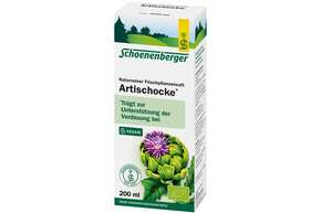 Schoenenberger Bio-Frischpflanzensaft Artischocke, A-Nr.: 2579197 - 01