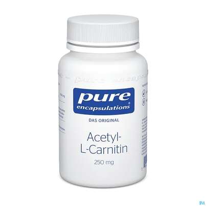 Sie sehen eine Packung Pure Encapsulations Acetyl-l-carnitin 60 Kapseln, Produktbild: 02 Pure Encapsulations Acetyl-l-carnitin 60 Kapseln, A-Nr.: 2785152 - 02