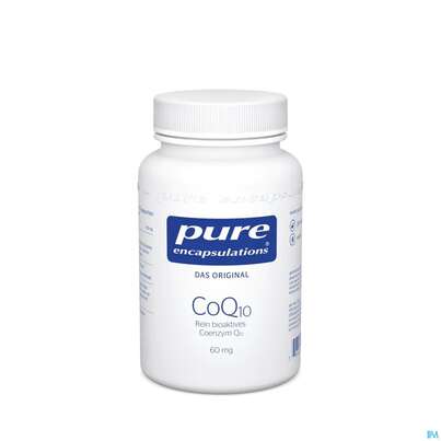 Sie sehen eine Packung Pure Encapsulations Coq10 60mg 250 Kapseln, Produktbild: 01 Pure Encapsulations Coq10 60mg 250 Kapseln, A-Nr.: 3853329 - 01