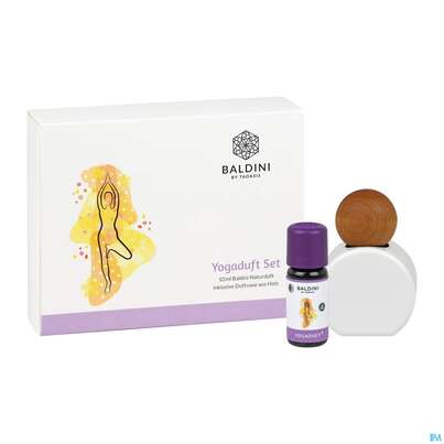 Taoasis Baldini Set/yogaduft M.oel 10ml +duftvase Holzkugel 1st, A-Nr.: 4158382 - 05