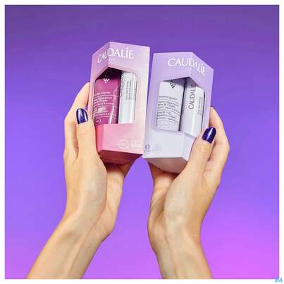 Sie sehen eine Packung Caudalie Liphand Duo Vinotherapist 2st, Produktbild: 04 Caudalie Liphand Duo Vinotherapist 2st, A-Nr.: 5727037 - 04