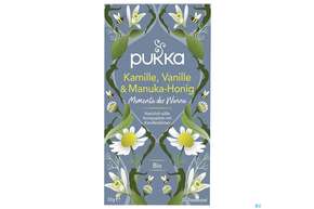 Bio Pukka Kamille, Vanille &amp;amp; Manuka-honig 20 Filterbeutel, A-Nr.: 4407721 - 01