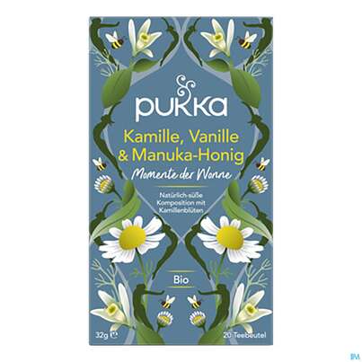 Bio Pukka Kamille, Vanille &amp; Manuka-honig 20 Filterbeutel, A-Nr.: 4407721 - 02