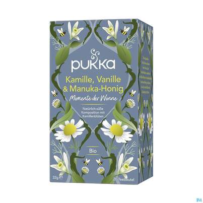Bio Pukka Kamille, Vanille &amp; Manuka-honig 20 Filterbeutel, A-Nr.: 4407721 - 04