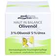 Sie sehen eine Packung Oliven Oel Dr.theiss Haut In Balance Feuchtigkeitspflege 3% 50ml, Produktbild: 01 Oliven Oel Dr.theiss Haut In Balance Feuchtigkeitspflege 3% 50ml, A-Nr.: 3282714 - 01