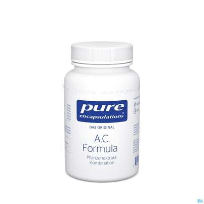 Sie sehen eine Packung Pure Encapsulations A.c. Formula 120 Kapseln, Produktbild: 01 Pure Encapsulations A.c. Formula 120 Kapseln, A-Nr.: 2603949 - 01