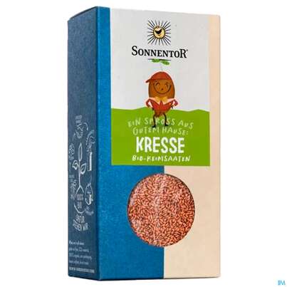 Sie sehen eine Packung Sonnentor Bio Kresse 00107 120g, Produktbild: 04 Sonnentor Bio Kresse 00107 120g, A-Nr.: 3391308 - 04