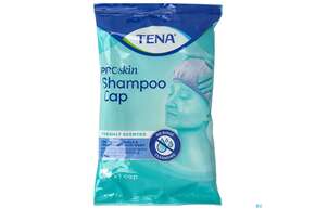 Sie sehen eine Packung Tena Shampoon Cap 1st, Produktbild: 01 Tena Shampoon Cap 1st, A-Nr.: 4274295 - 01