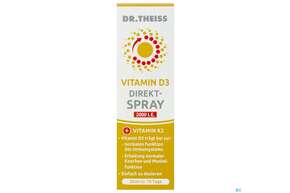 Vitamin D3 Spray Direkt -dr.theiss 20ml, A-Nr.: 5427571 - 01