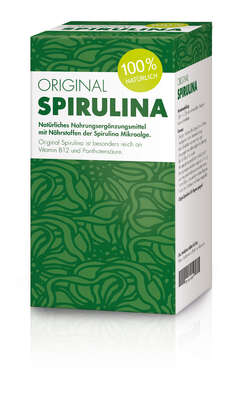 Sie sehen eine Packung Original Spirulina, Produktbild: 01 Original Spirulina, A-Nr.: 5355825 - 01
